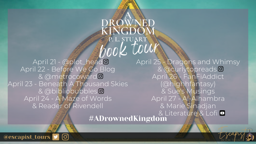 A Drowned Kingdom tour stops (blog)